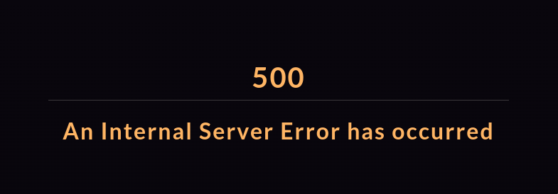 Photo of the V1T website showing a 502 Error